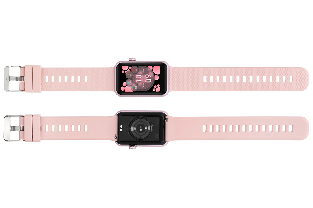 BeFit WatchFit 46.7mm dây silicone Màu Hồng